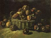 Vincent Van Gogh Still life with Basket of Apples (nn04) china oil painting reproduction